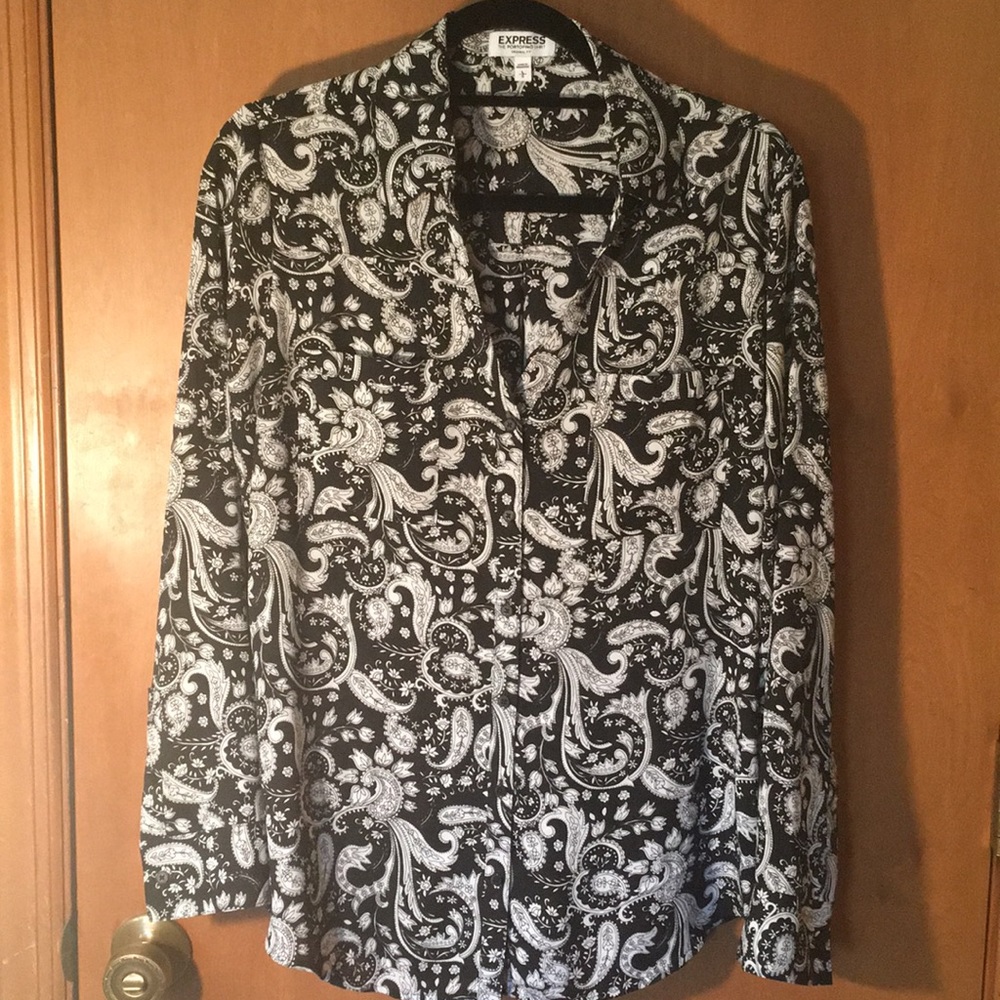 Long sleeve blouse